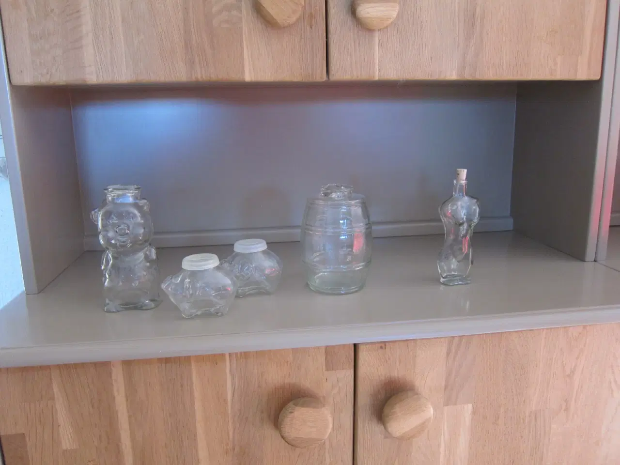 Billede 6 - Glas figur flasker.