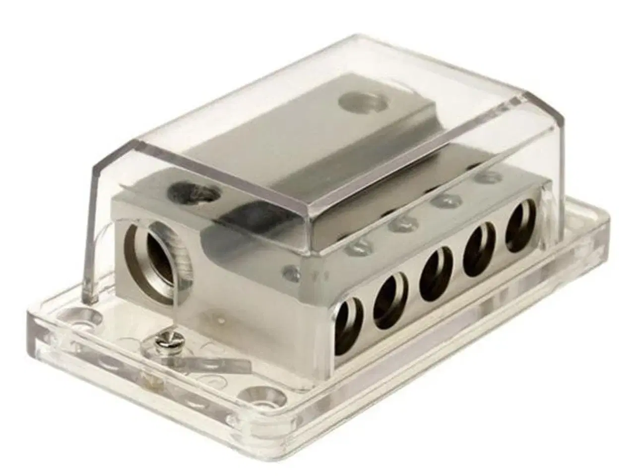 Billede 1 - ACV Fordelerblok ind 2x35/ud 5x20 sølv