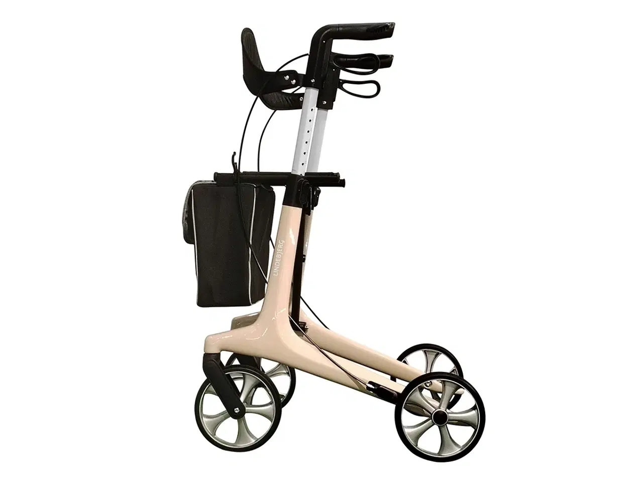 Billede 3 - Lindebjerg Rollator HF 250 letvægt - Beige