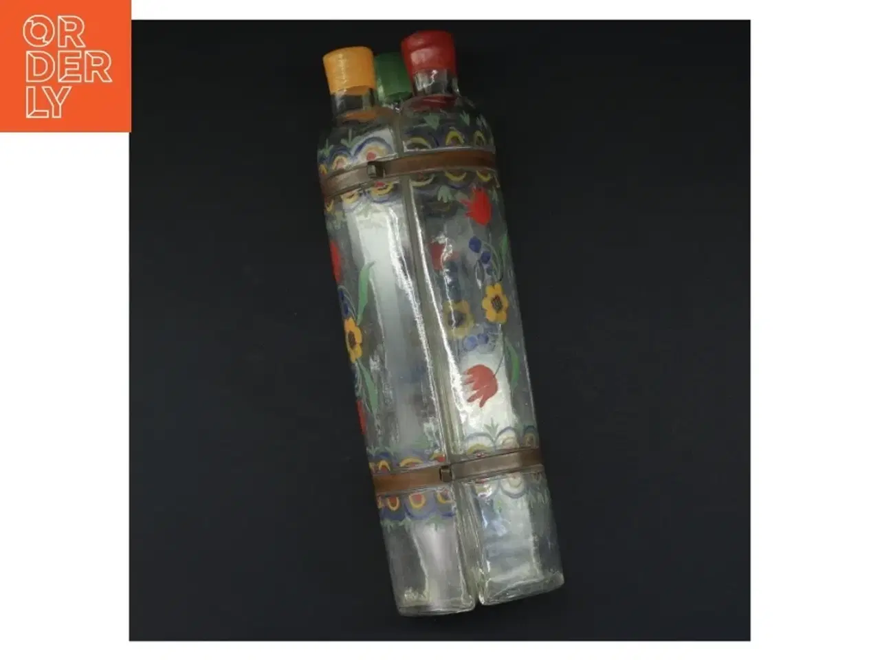 Billede 3 - Dekorativ flaske (str. 28 x 9 cm)