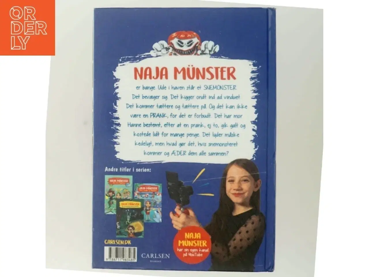Billede 3 - Naja Münster - det store snemonster af Line Kyed Knudsen (Bog)