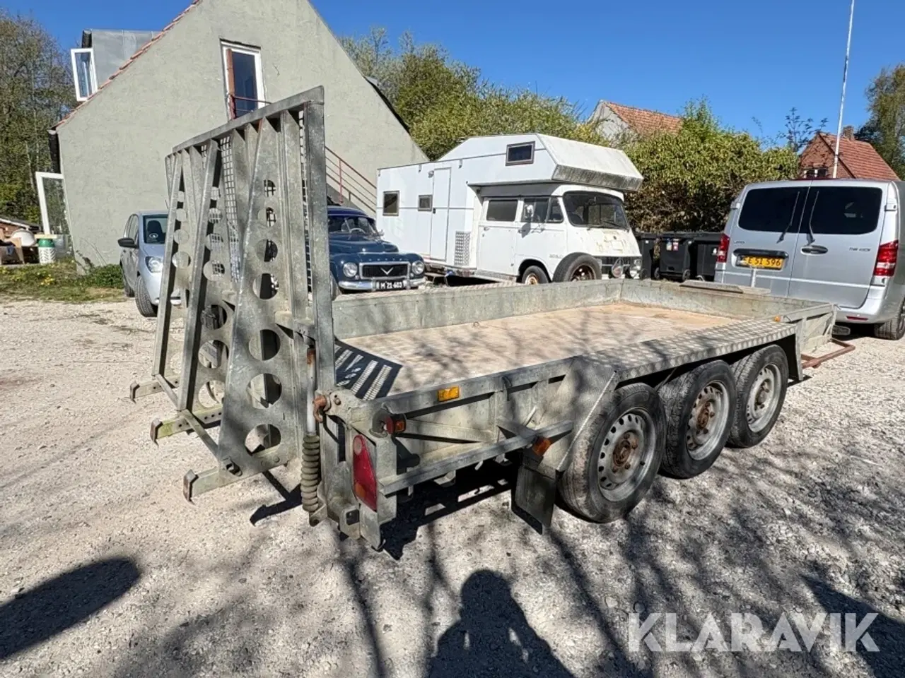 Billede 3 - Maskintrailer 3 akslet Ifor Williams GP147-3 3500kg