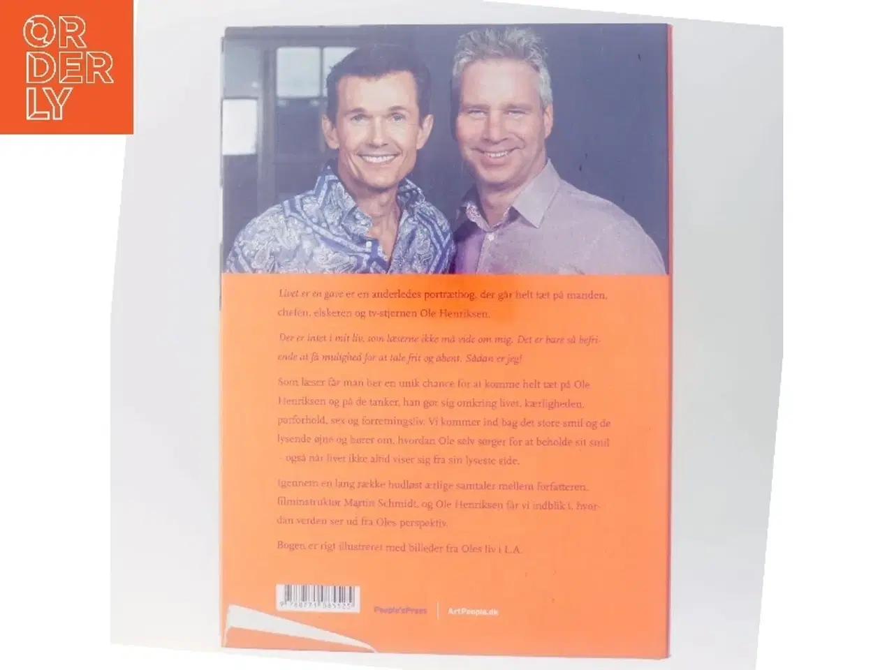 Billede 3 - Livet er en gave : mit møde med Ole Henriksen af Martin Schmidt (Bog)