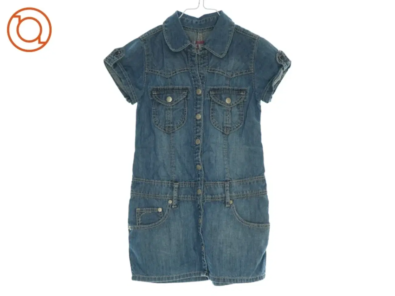 Billede 1 - Denim kjole fra H&M (str. 110)