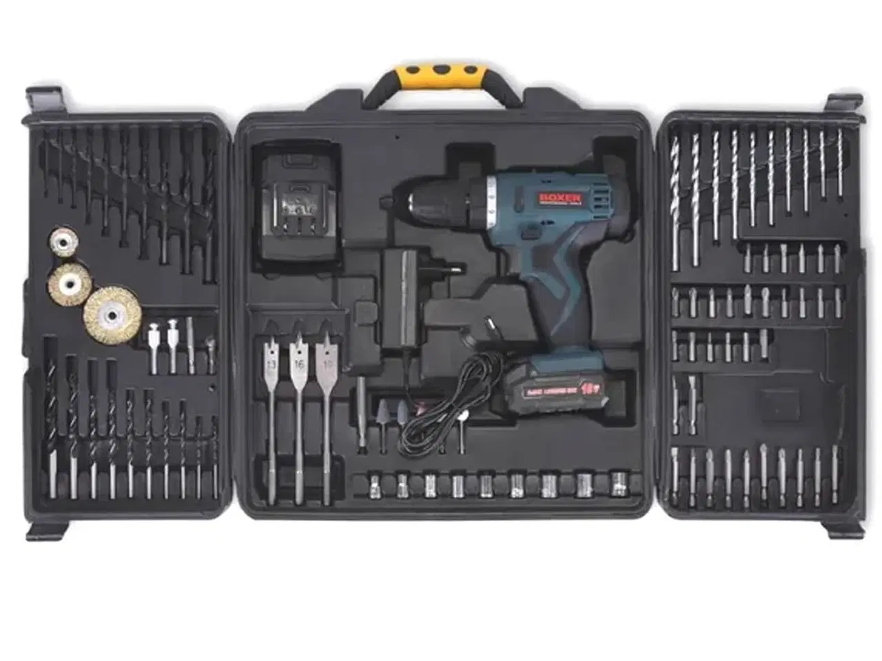 Billede 1 - 94 dele skruemaskine sæt. 18V/2000 mAh.