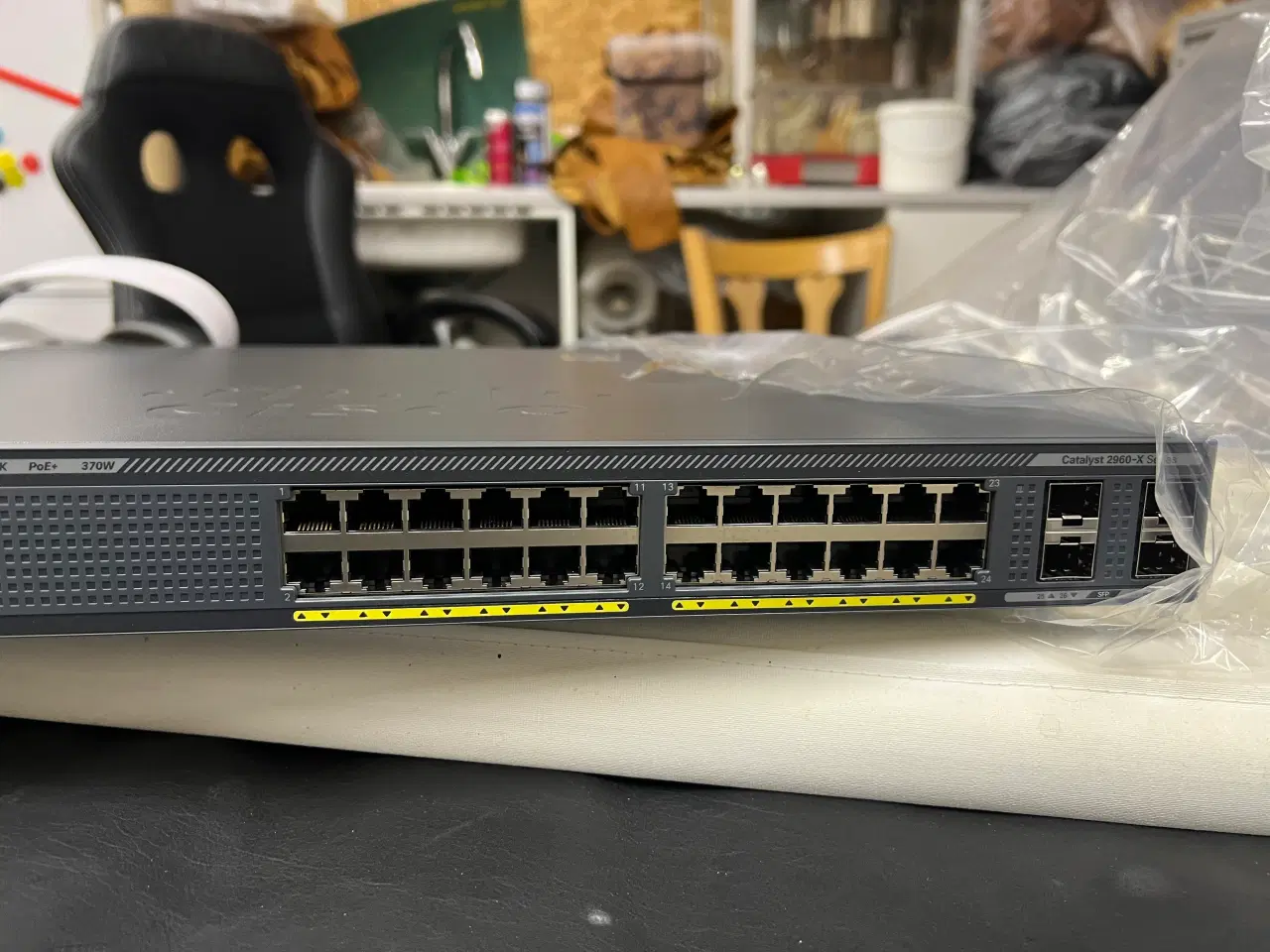 Billede 3 - Cisco 24 port switch Poe+  ny!!