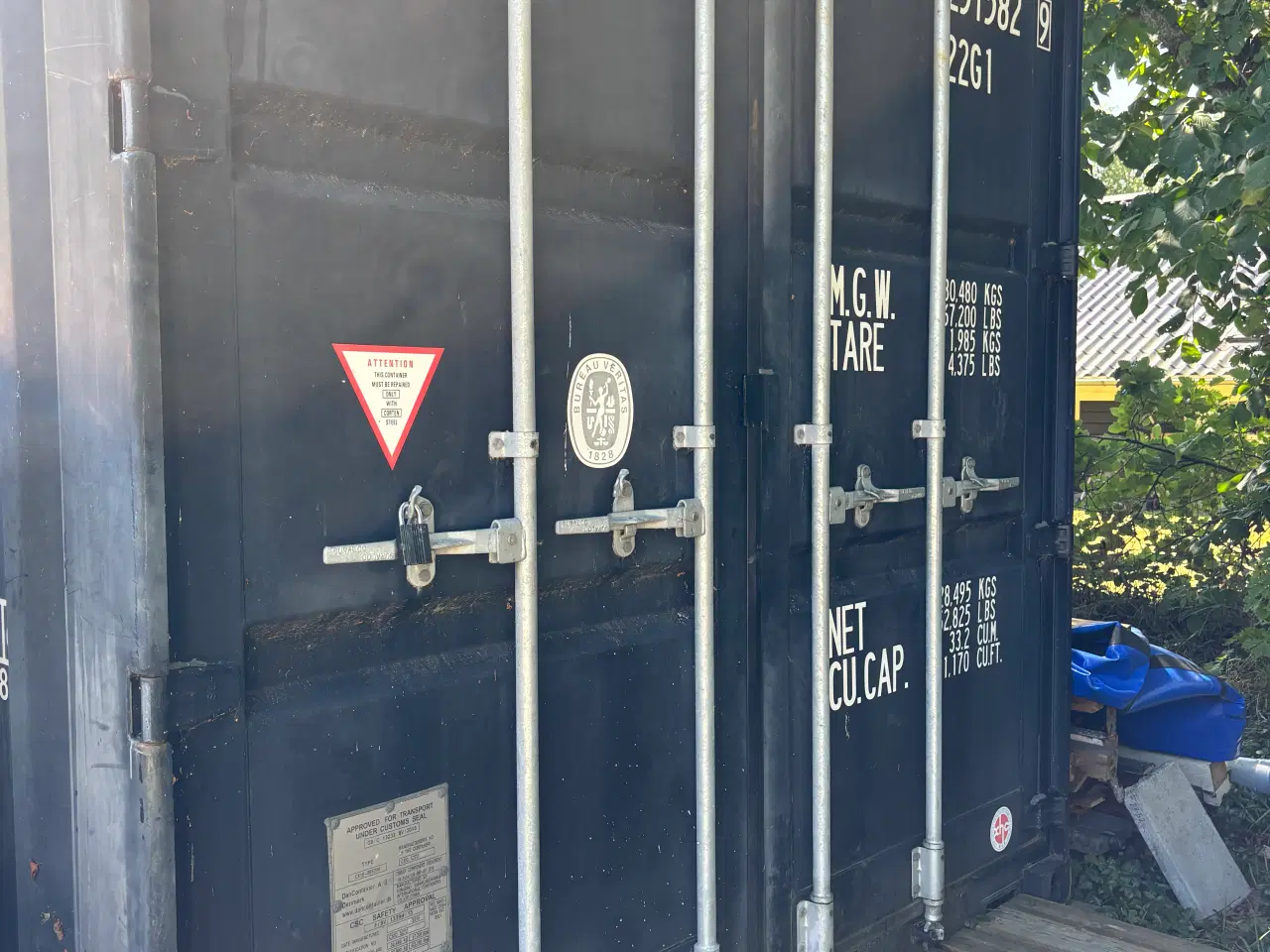 Billede 2 - Isoleret container m. reol, el, varmep. Incl. moms