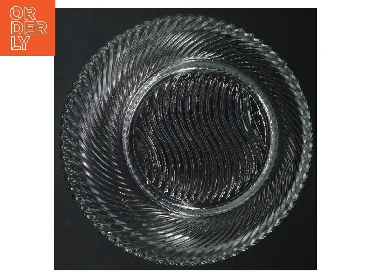 Billede 2 - Smuk Glasskål (str. Ø 20,5 cm)