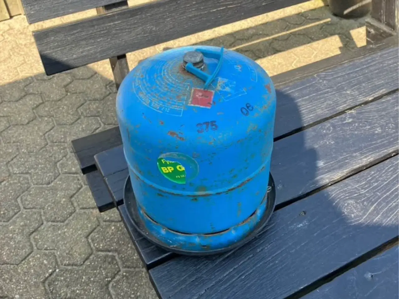 Billede 1 - 3 kg international gasflaske næsten fyldt 