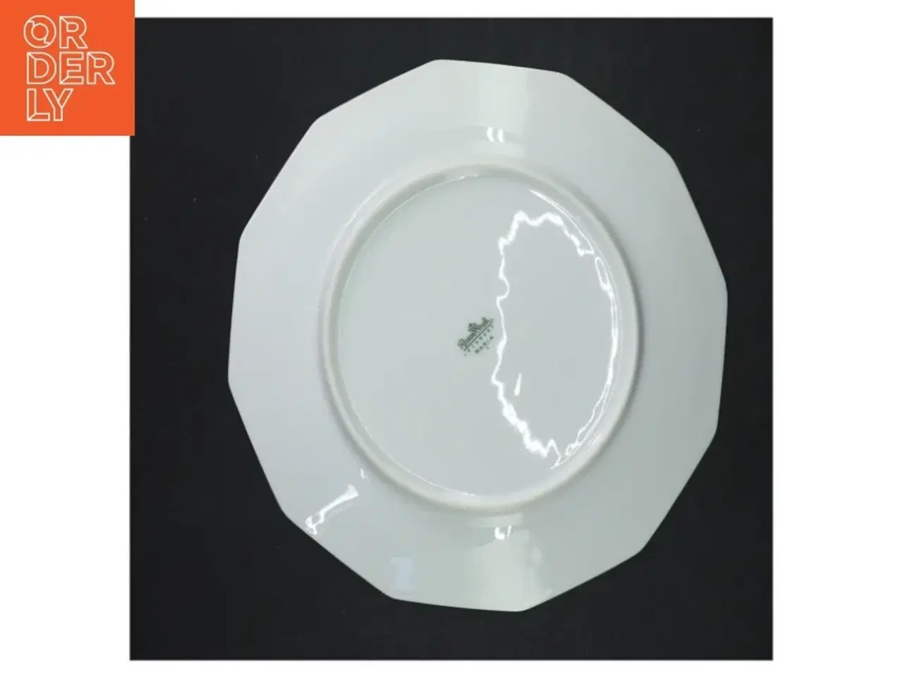Billede 5 - Porcelænstallerkener med blomstermotiv fra Rosenthal (str. 21,5x2 cm)