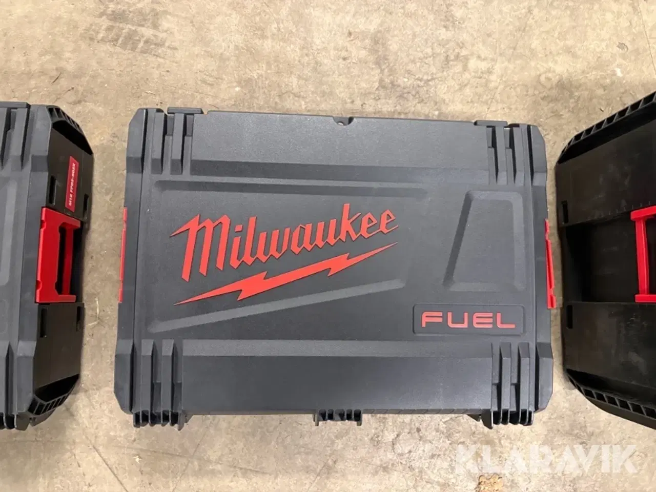 Billede 3 - Tomme værktøjskasser Milwaukee 3 styk