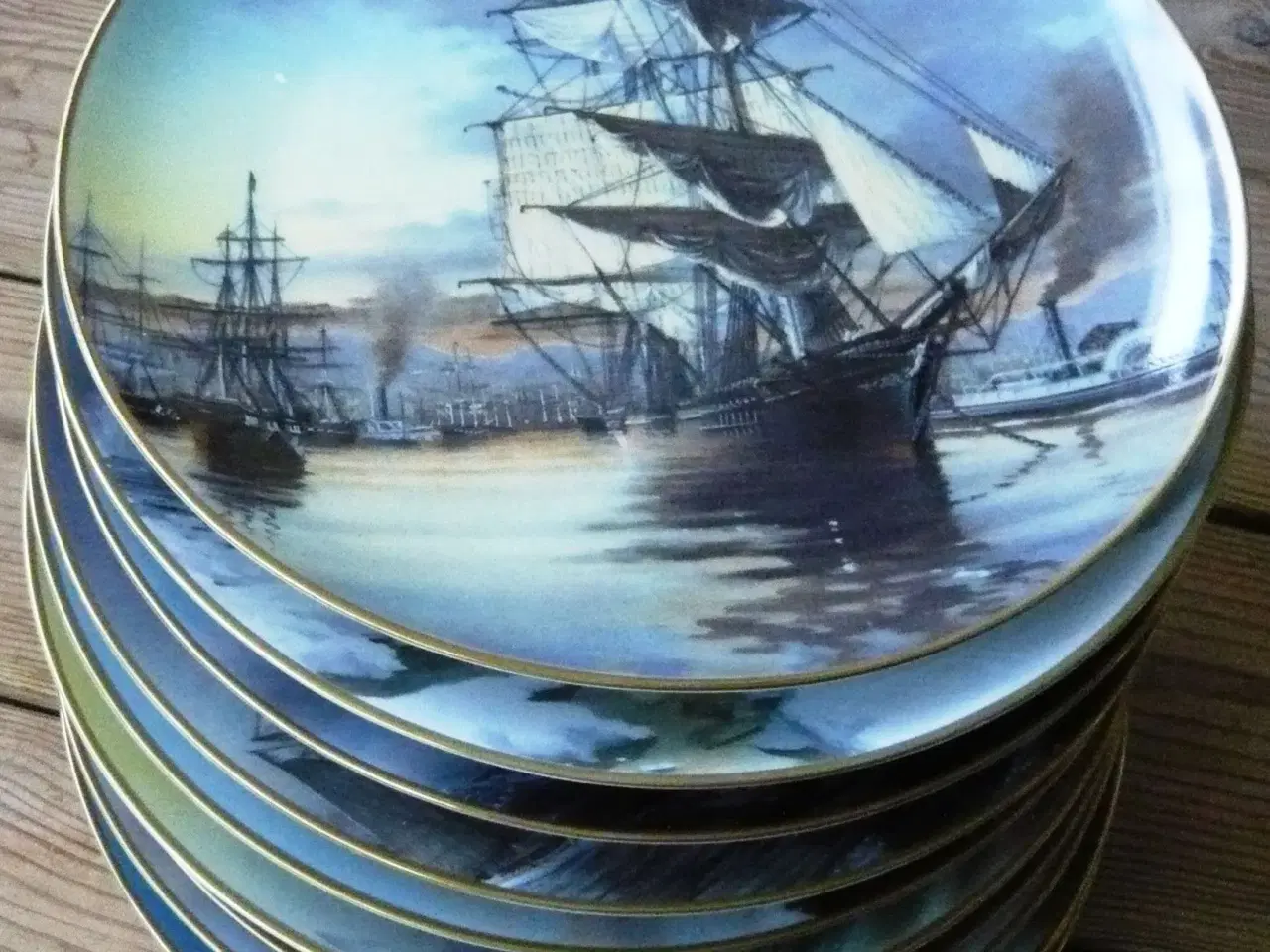 Billede 1 - The Great Clipper Ships plate collection 