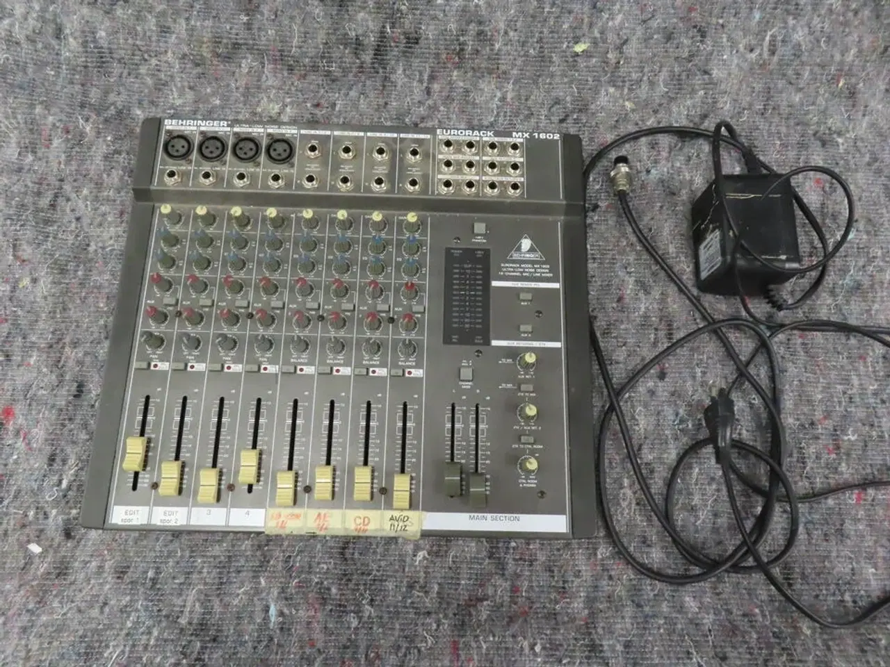 Billede 1 - Mixer - BEHRINGER EURORACK MX 1602 (MOMSFRI)