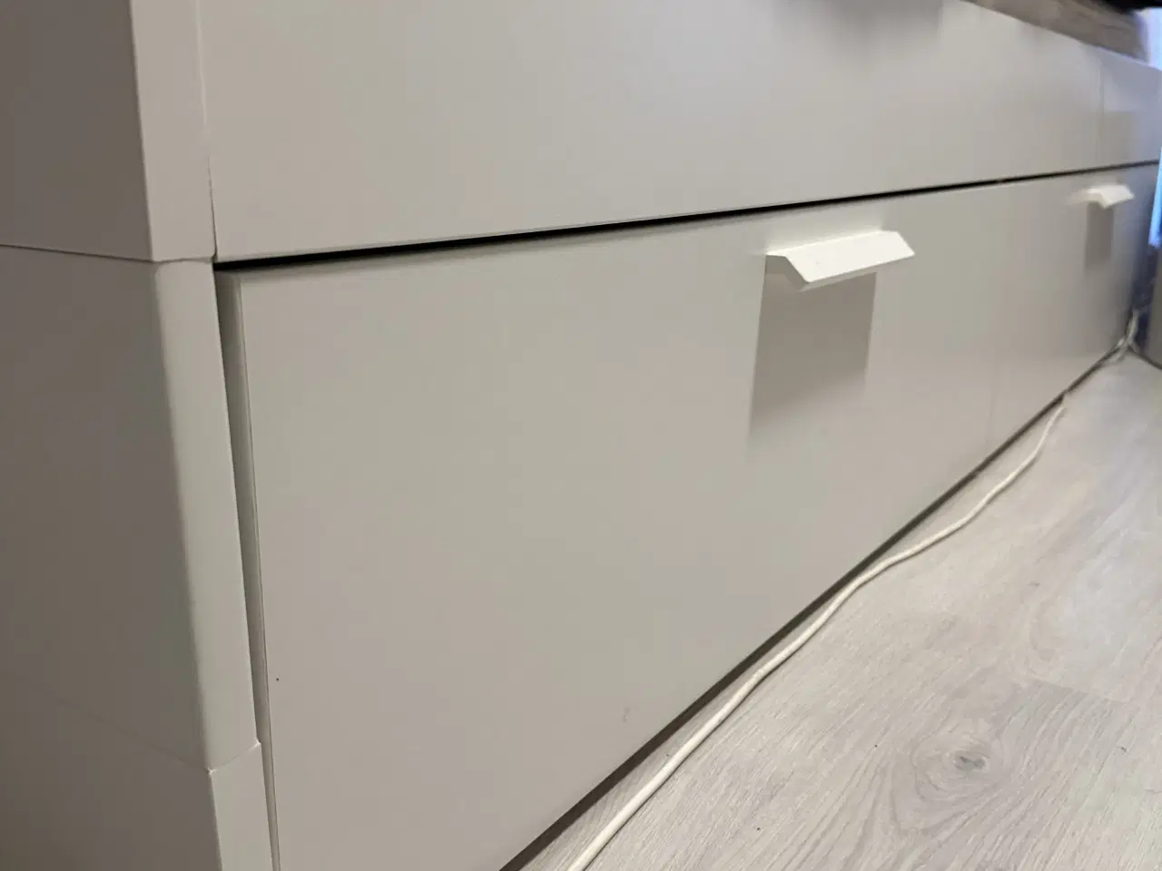 Billede 5 - BRIMNES Sengestel m. opbevaring, hvid, 180x200 cm