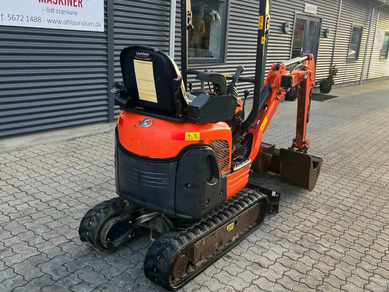 Billede 9 - Kubota U10-3 Halvautomatisk s30 fæste og 3 skovle.