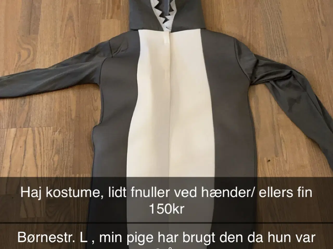 Billede 1 - Haj kostume udklædning 