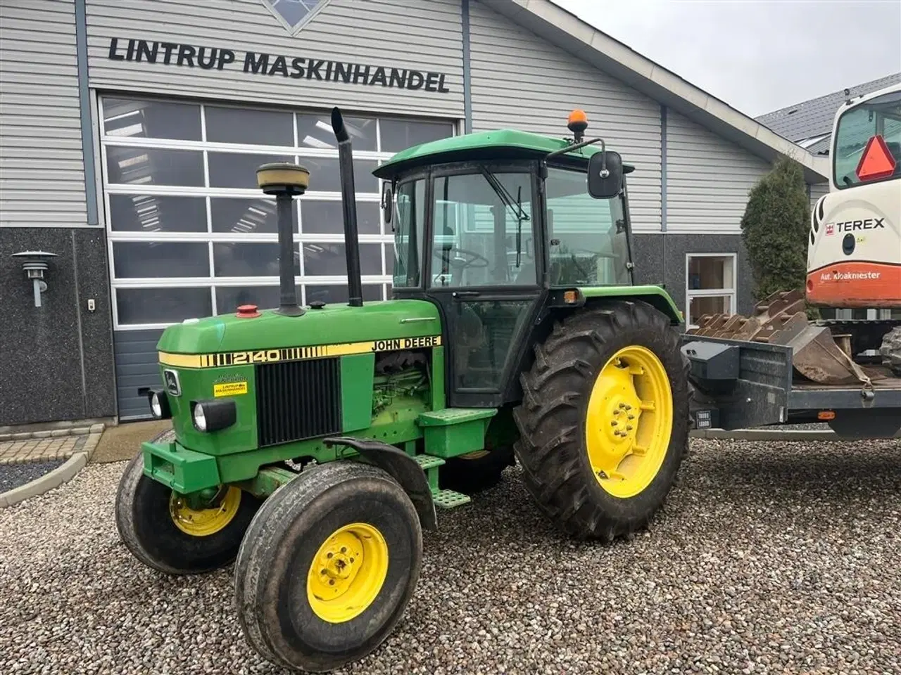 Billede 2 - John Deere 2140 SG2 Med næsten nye bagdæk