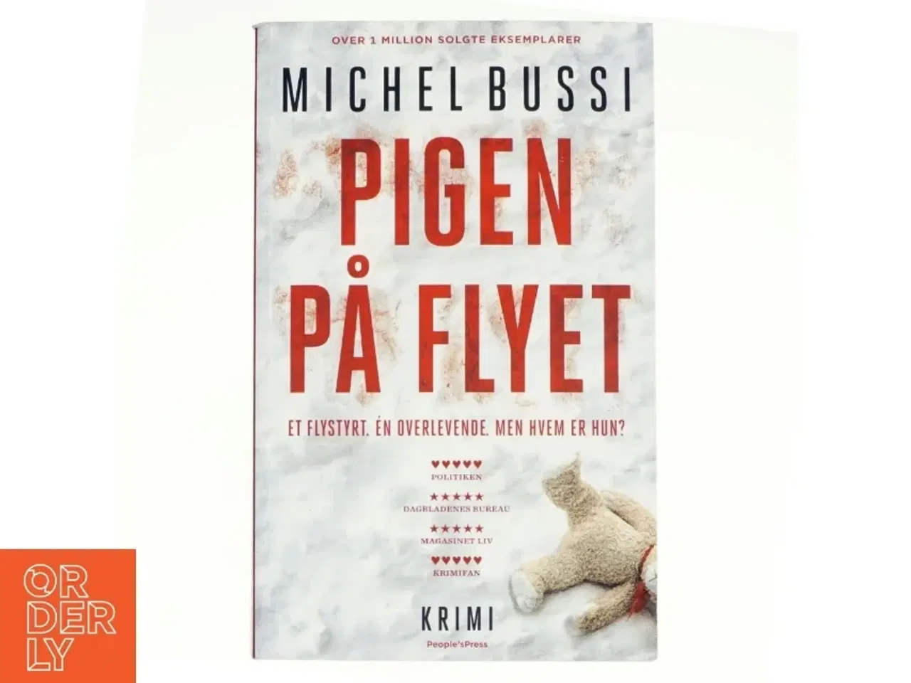 Billede 1 - Pigen på flyet af Michel Bussi (Bog)