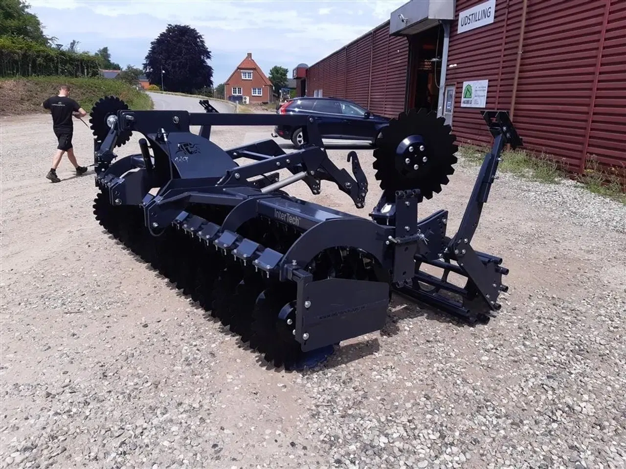 Billede 8 - Intertech Diskharve 4 meter J-Maskiner 4 meter med hydraulisk lift
