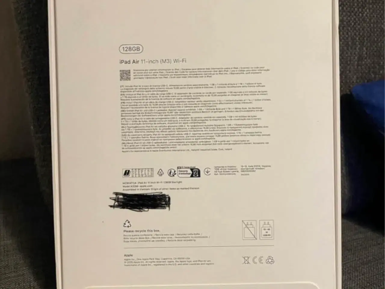 Billede 2 - Ipad Air 11 (M3) wifi 128 GB