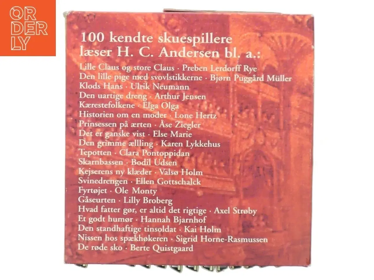 Billede 1 - 100 kendte skuespillere læser H.C. Andersen med Preben Lerdorff Rye (DVD)
