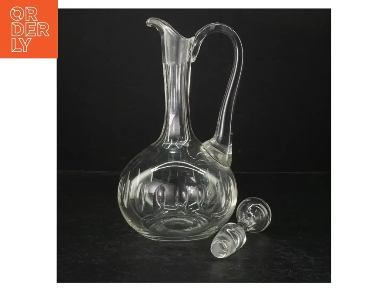 Billede 2 - Krtstal kataffel  (str. 32 cm)