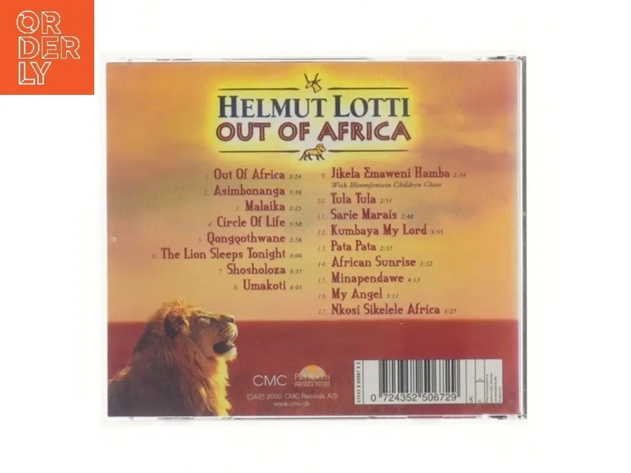 Billede 3 - Helmut Lotti Out of Africa CD fra Helmut Lotti