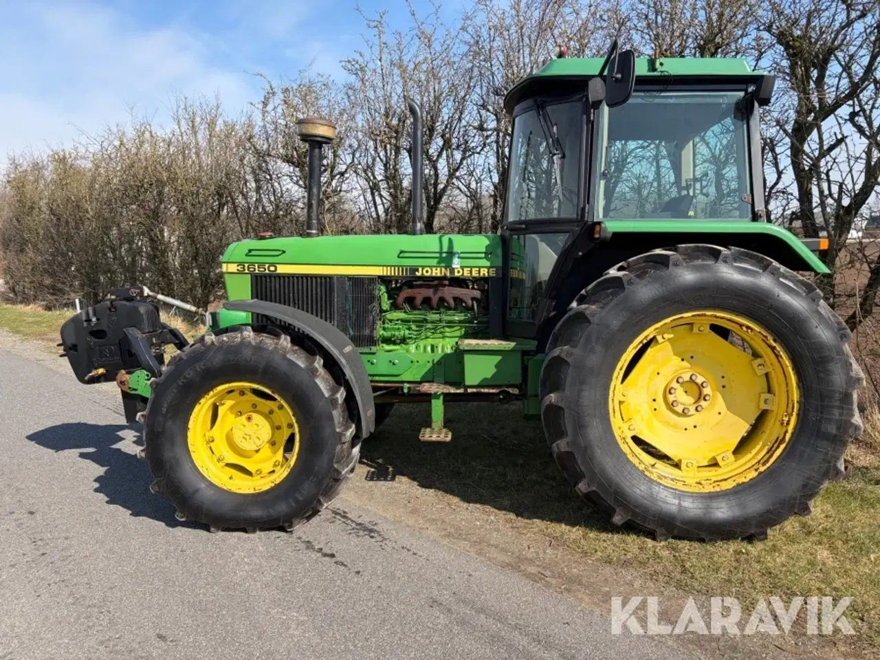 Billede 2 - Traktor John Deere 3650