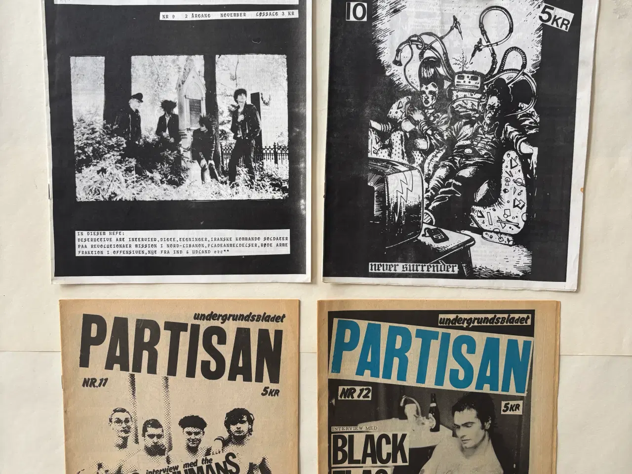 Billede 3 - PARTISAN (komplet #1‑13) - Dansk punk- & undergrun