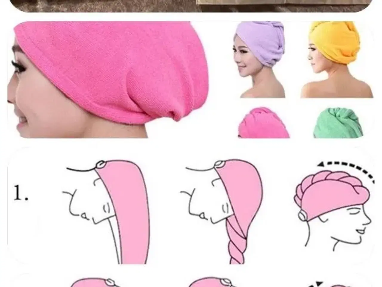 Billede 1 - Turban towel