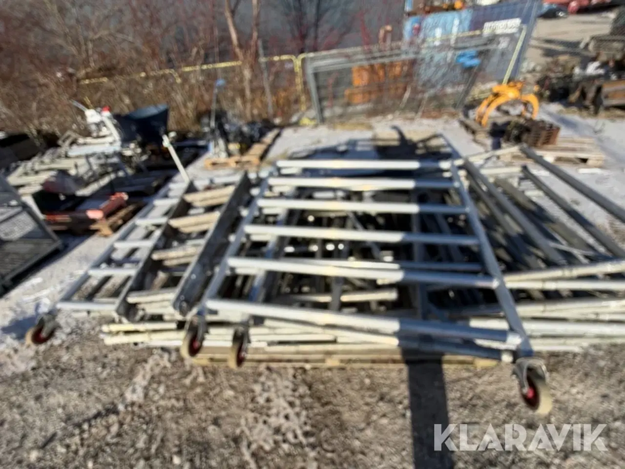 Billede 10 - Stillads stort lot af blandet stillads