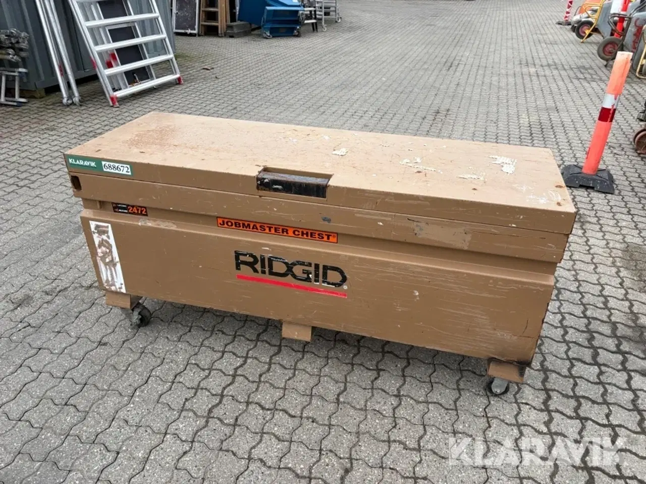 Billede 1 - Værktøjskasse RIDGID Jobmaster Chest 2472 184 x 62 x 108 cm
