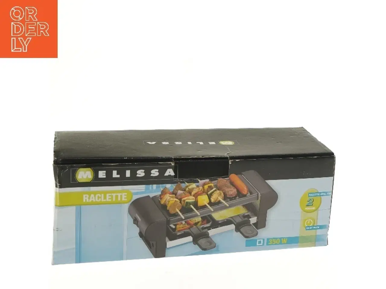 Billede 1 - Raclette grill 350W fra Melissa (str. 30x11 cm)