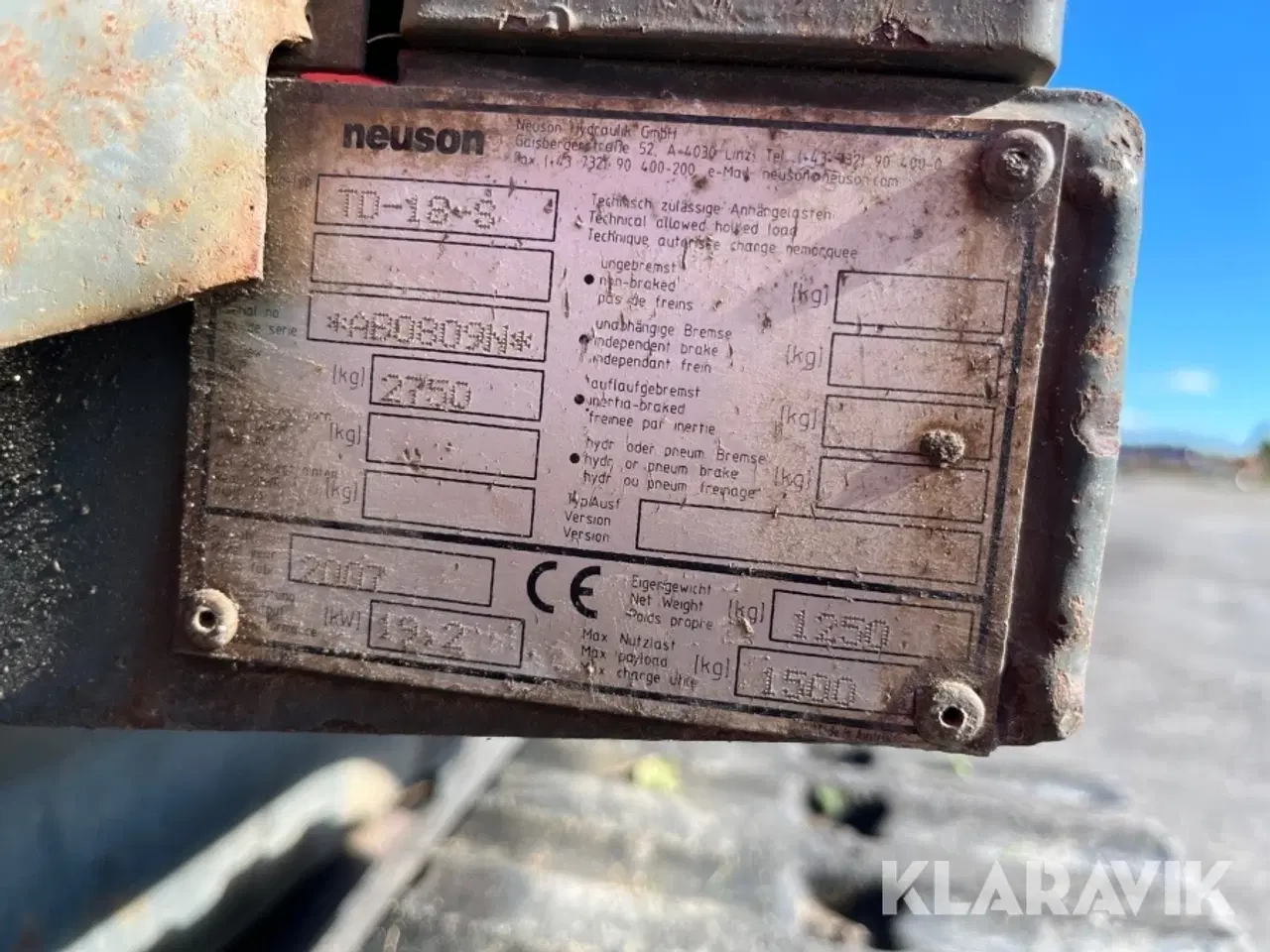 Billede 6 - Dumper Neuson TD18-8 på Bælter