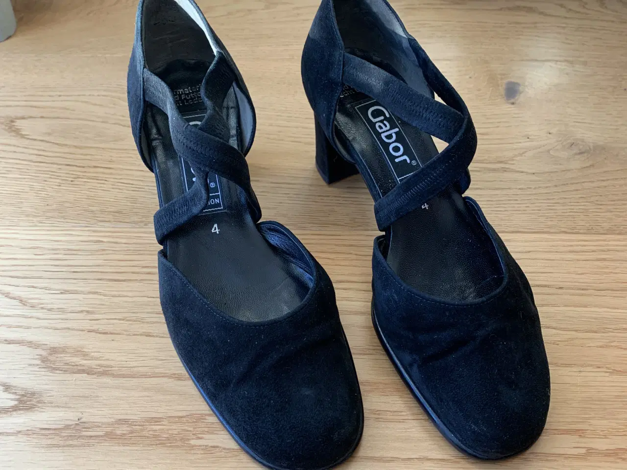 Billede 1 - Gabor højhælede i ruskind