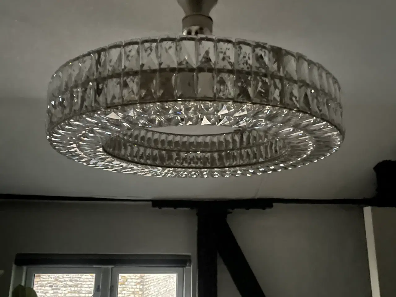 Billede 3 - Krystal Lysekrone Loftlampe