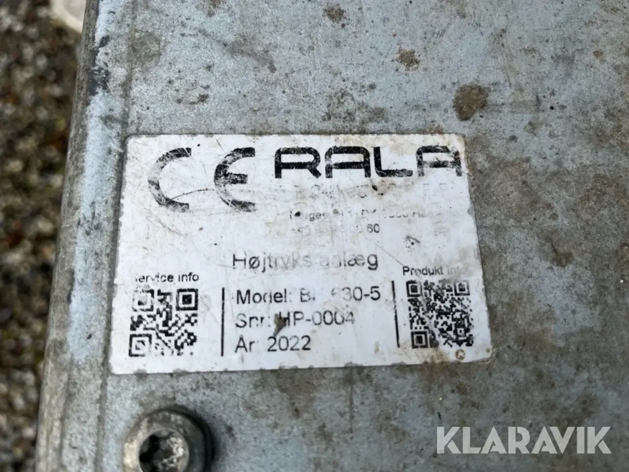 Billede 6 - Højtryks anlæg Rala Tech BH-630-5 med imprægnering sæt