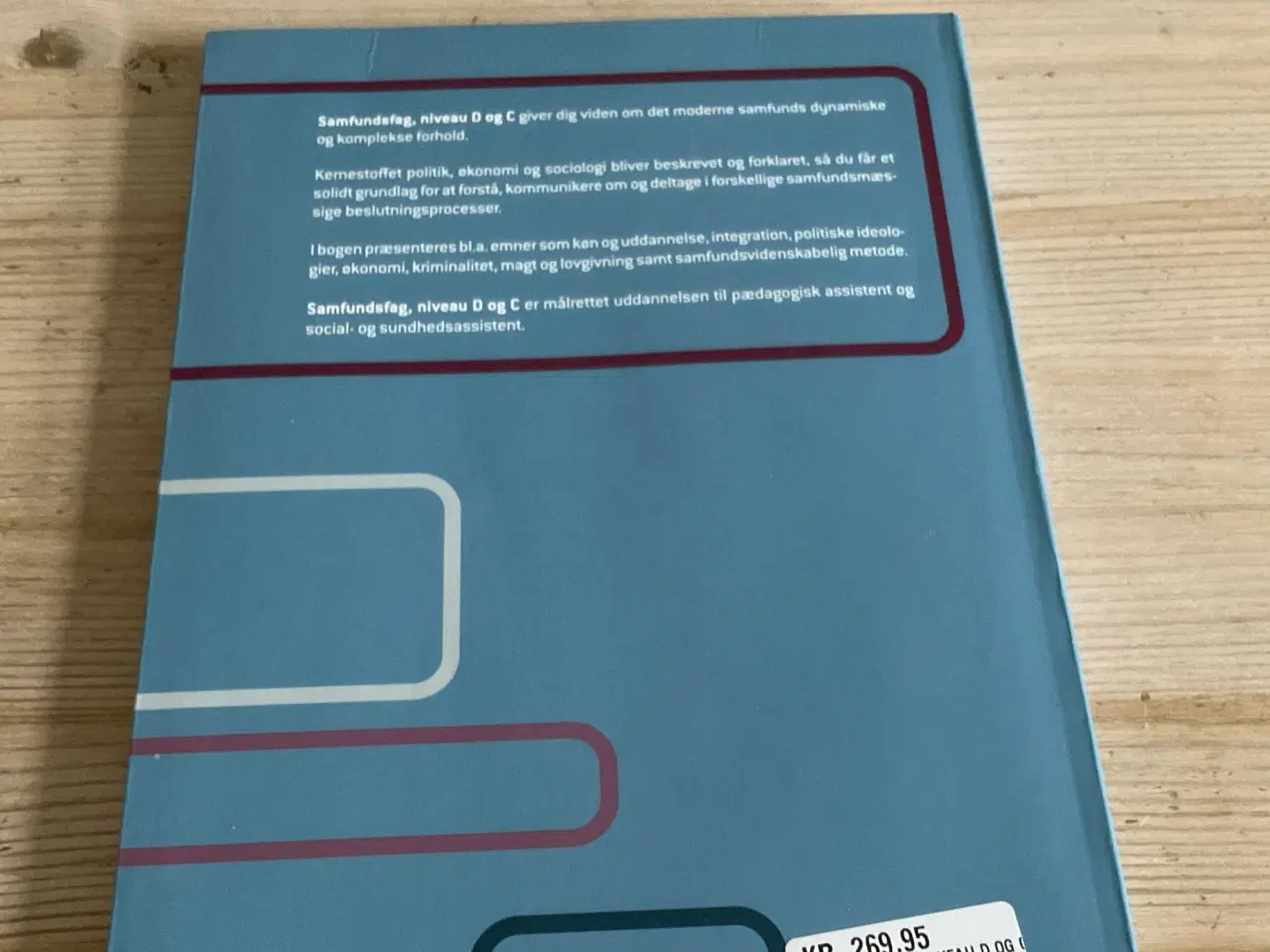 Billede 1 - Samfundsfag niveau D og C