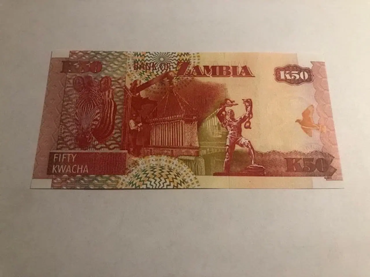 Billede 2 - 50 Kwacha Zambia
