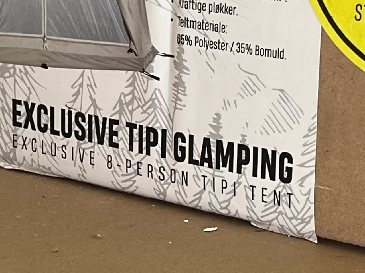 Billede 2 - Tipi telt til 8 personer