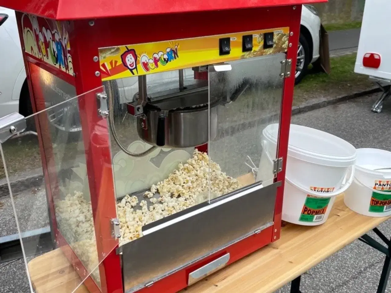 Billede 1 - Popcorn maskine (udlejes)