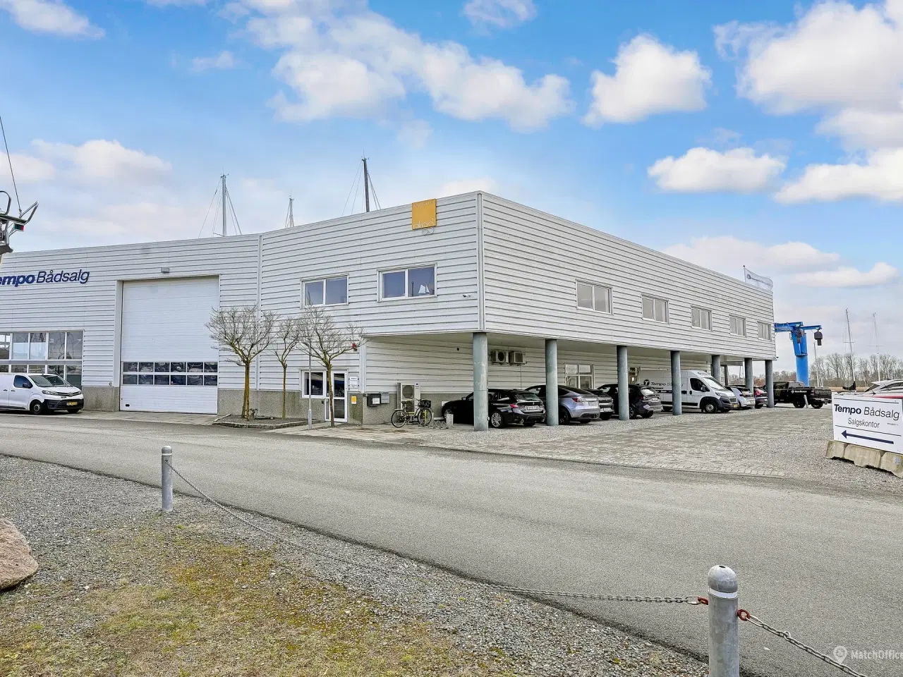 Billede 1 - Repræsentativt lejemål med stor tagterrasse på Ishøj Havn