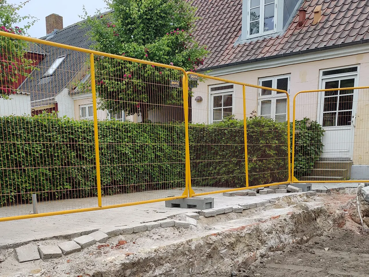 Billede 1 - Byggepladshegn 7 stk.