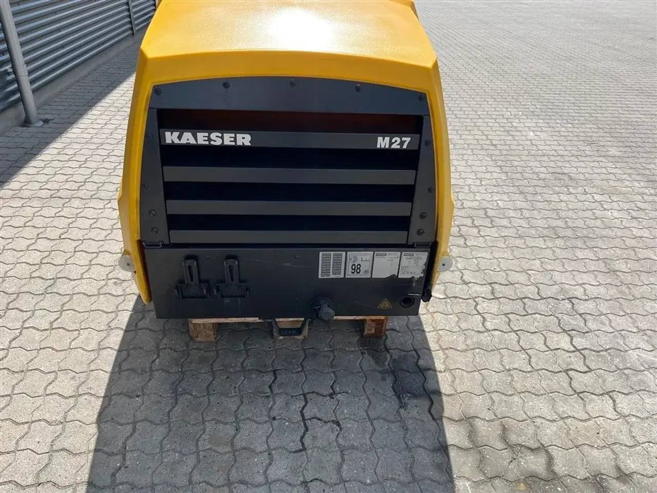 Billede 8 - Kaeser M27 kompressor på ski kun kørt 108T
