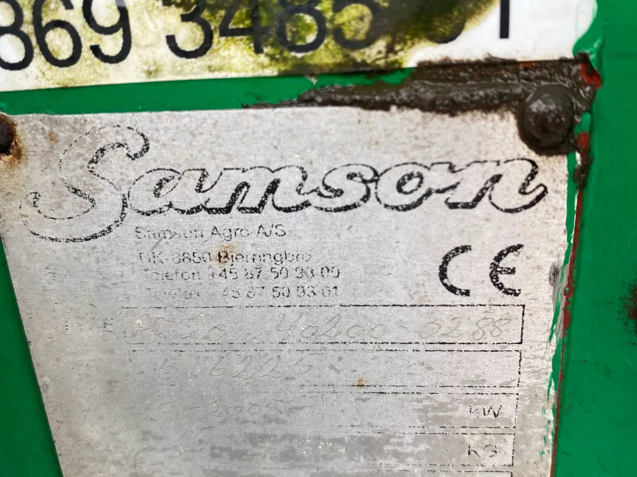 Billede 4 - Gyllevogn Samson pg20,24mtr bom