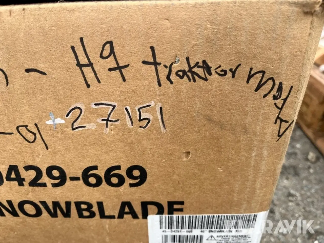 Billede 8 - Dozerblade blandet Husquarna