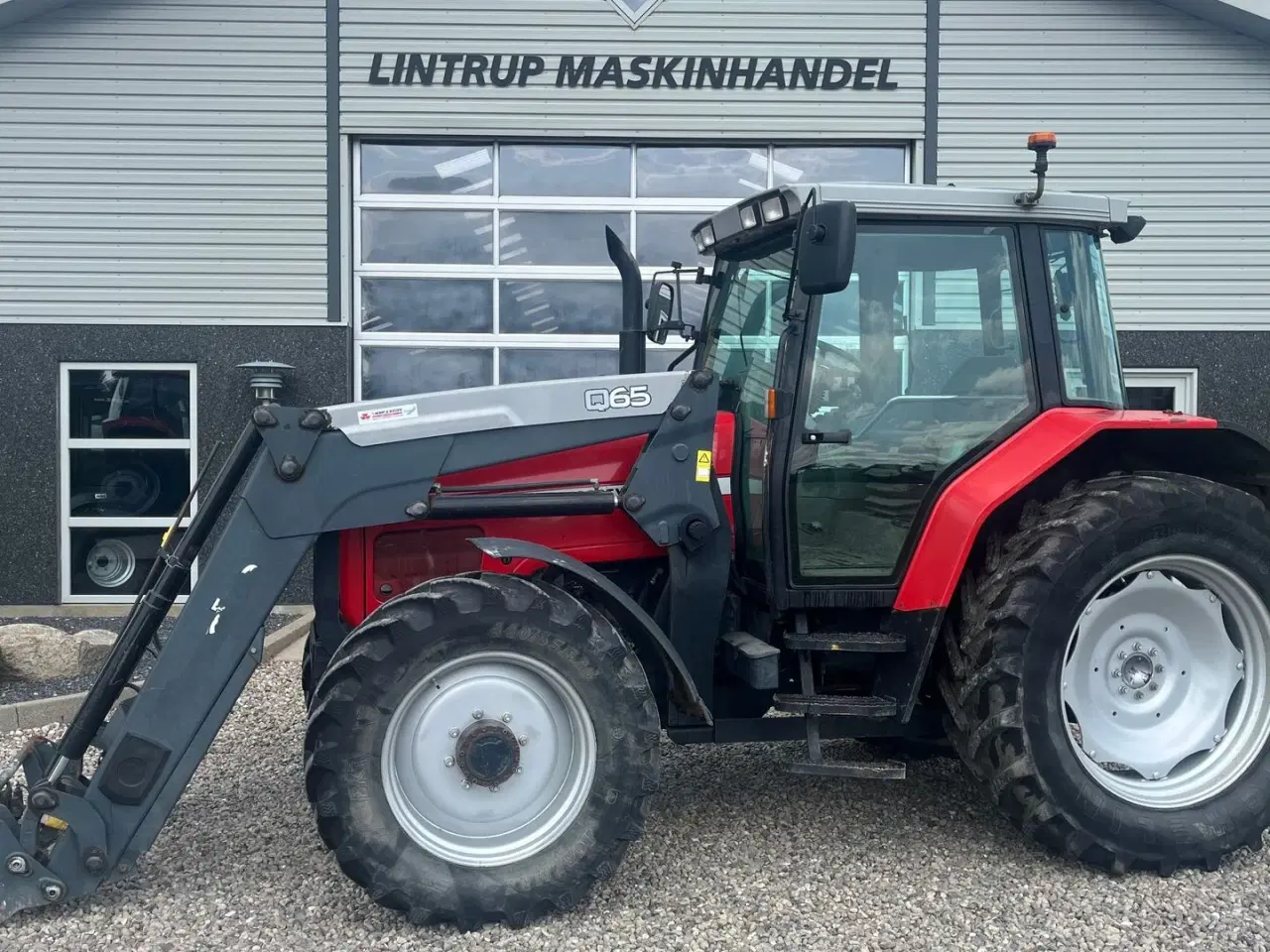 Billede 1 - Massey Ferguson 6260 PowerControl med frontlæsser og Topcon sporfølger