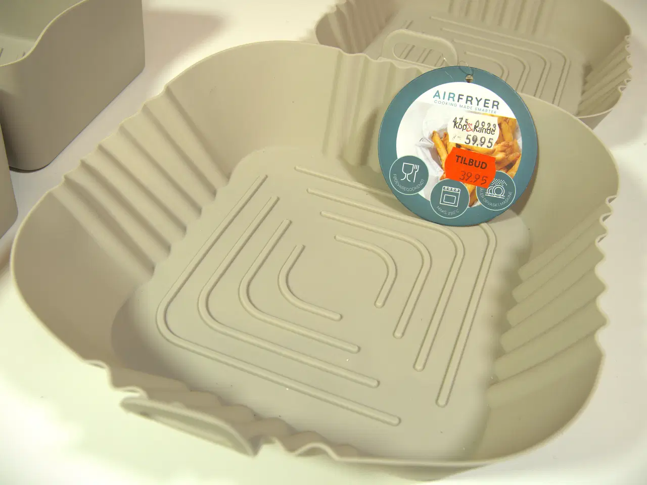 Billede 5 - Airfryer silikoneforme, tåler maskinopvask.
