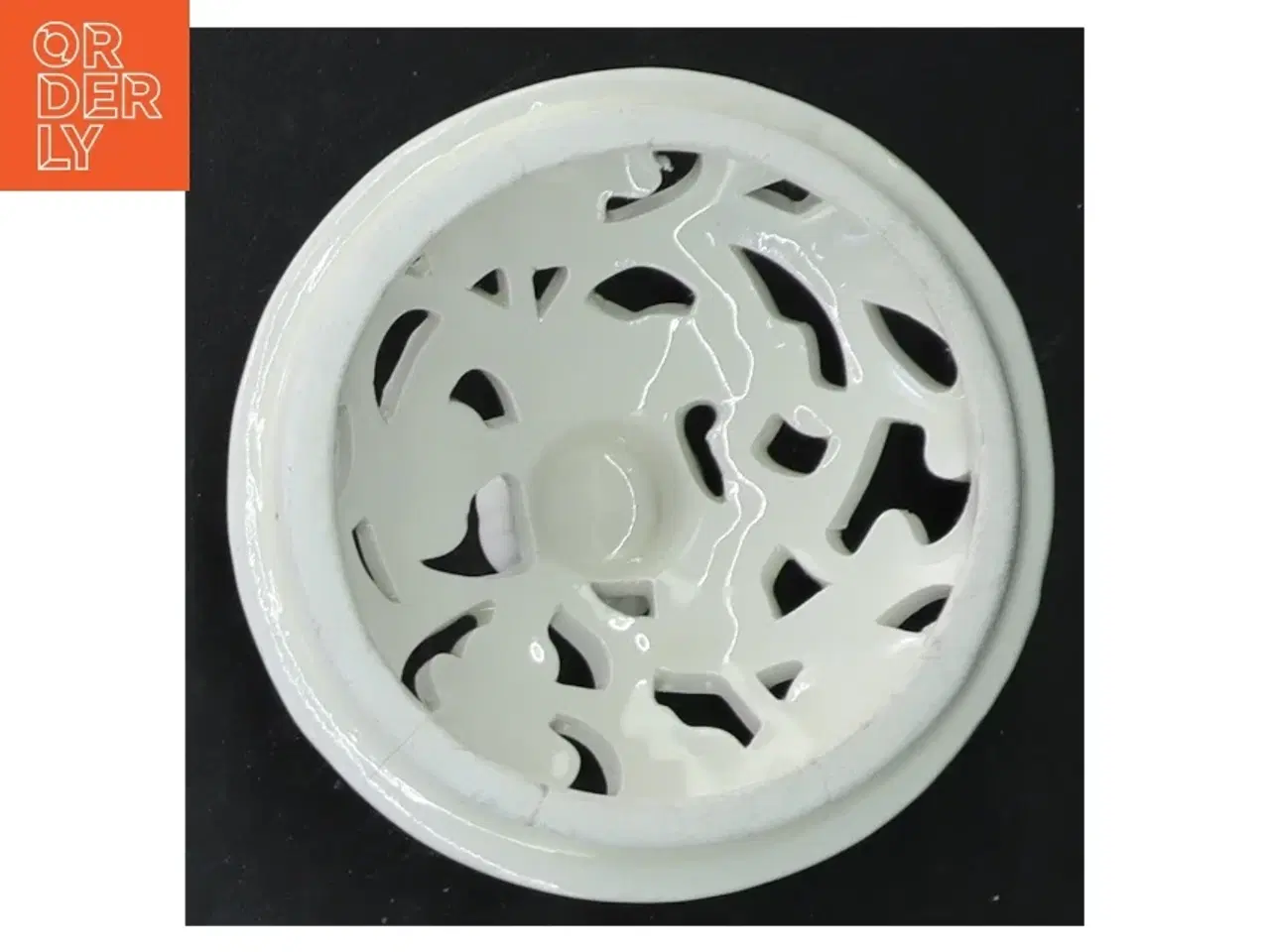Billede 2 - Dekorativ porcelæns krukke/skål med låg fra Villa Collection (str. 15 cm)