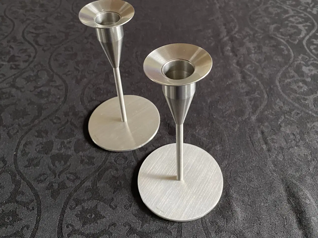 Billede 2 - Piet Hein lysestager m. Lysmanchetter